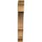 Ekena Millwork Balboa Traditional Smooth Bracket, Western Red Cedar, 5 1/2"W x 36"D x 42"H BKT06X36X42BOA01SWR - alternate 2